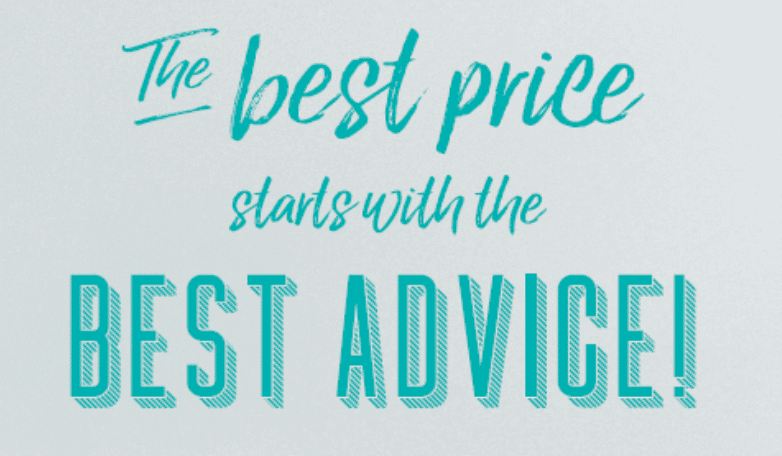 The best price starts with the best advice!